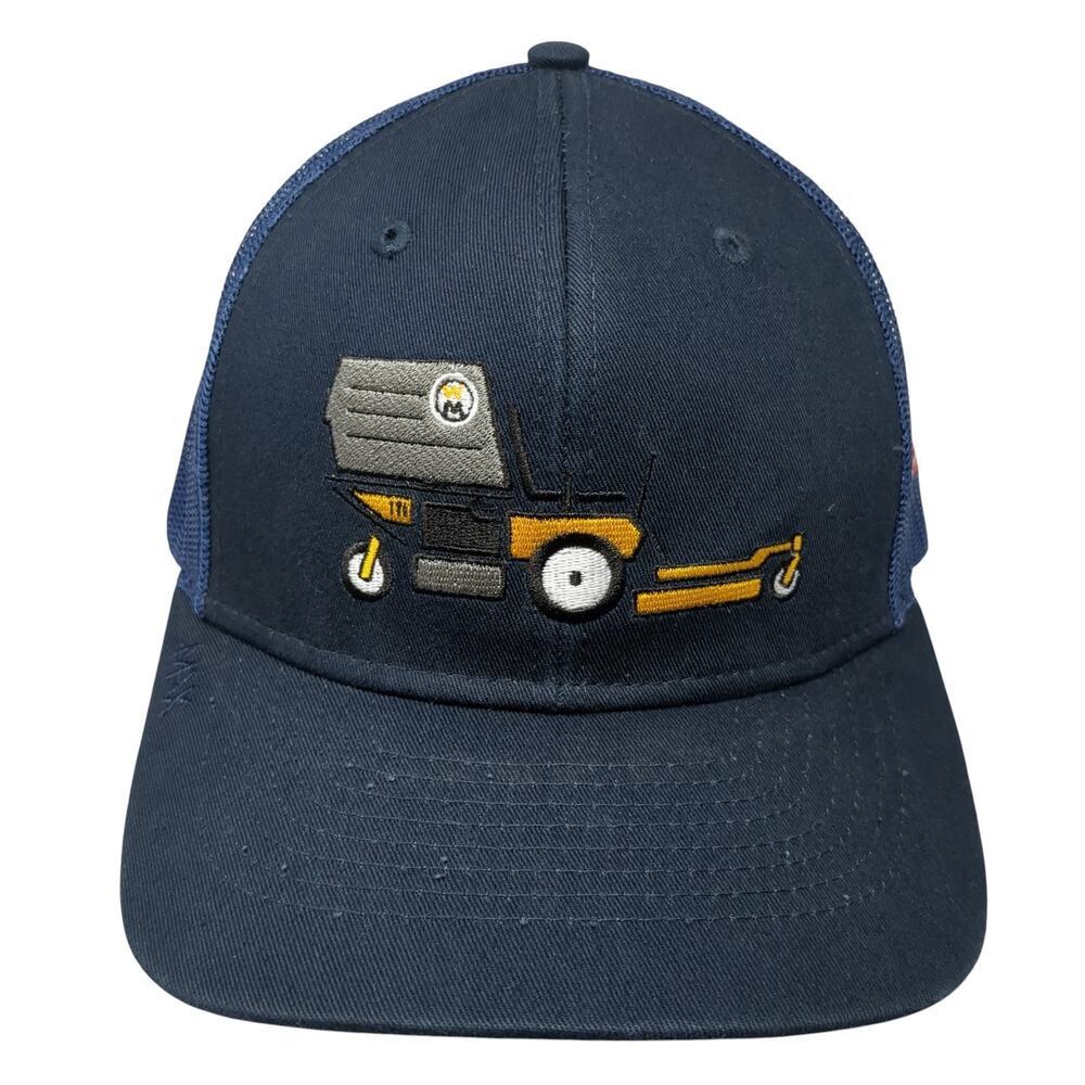 Walker Snapback Trucker Hat Blue One Size Mesh Back Triple Crown Products Max
